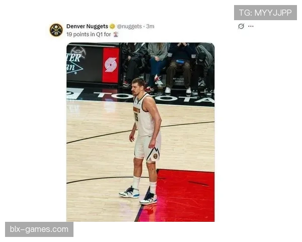 约基奇由低位单打转挡拆，助攻率比赛季初显著提升